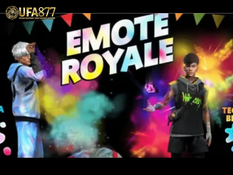 กิจกรรม Holi Emote Royale ใน esports league Free Fire
